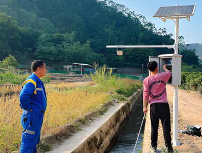水利雷达流量计河道农田灌溉支渠测速流量计